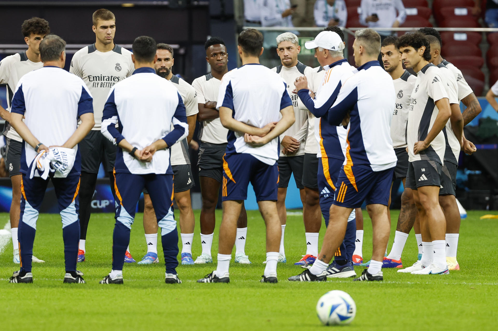 alt Ancelotti: "En el Real Madrid no hay príncipe o rey, hay jugadores"