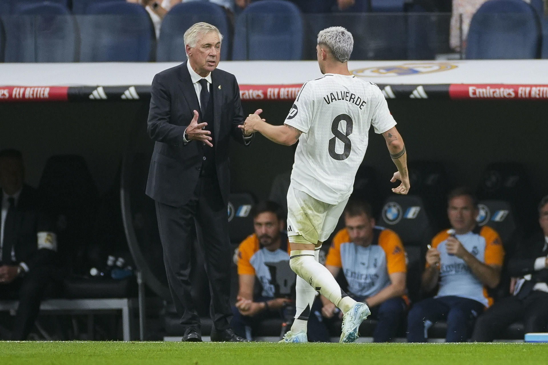 Ancelotti: “ El uruguayo Valverde empieza a ser un líder del vestuario; es un ejemplo”