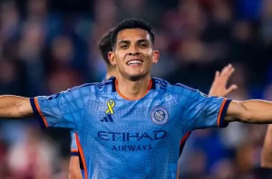 alt El costarricense Alonso Martínez, mejor jugador de la jornada 27 de la MLS