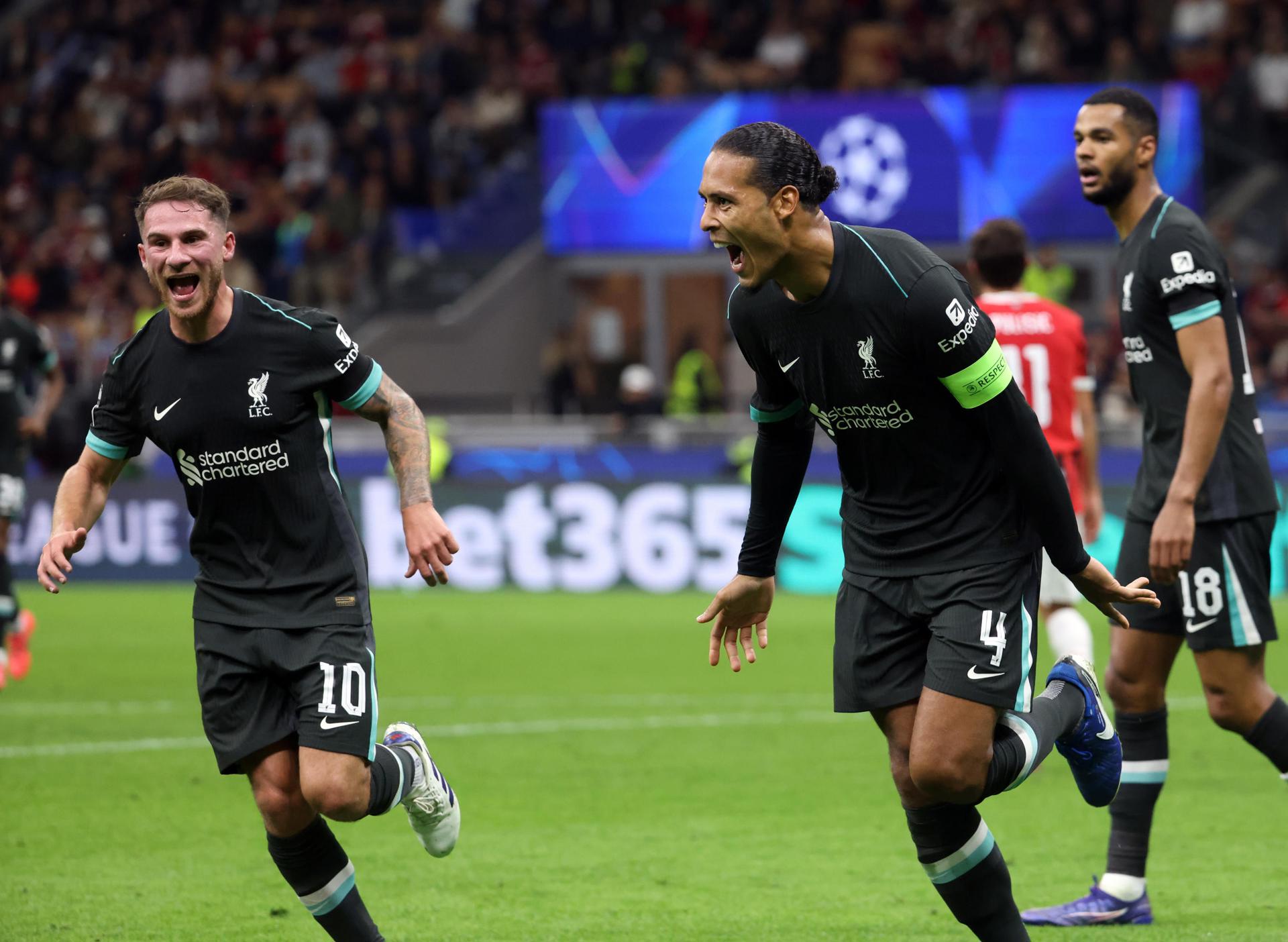 1-3. El Liverpool se pasea en Milán