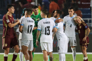alt Venezuela retrocede en su camino hacia el Mundial con un empate ante Uruguay