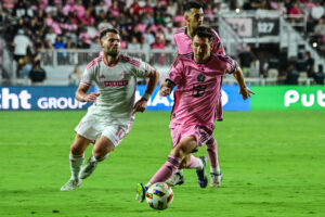 Fotografía de archivo del jugador del Inter Miami Lionel Messi durante un partido de la Major League Soccer (MLS). EFE/ Giorgio Viera