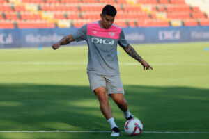 alt El Rayo Vallecano, a la expectativa con James Rodríguez