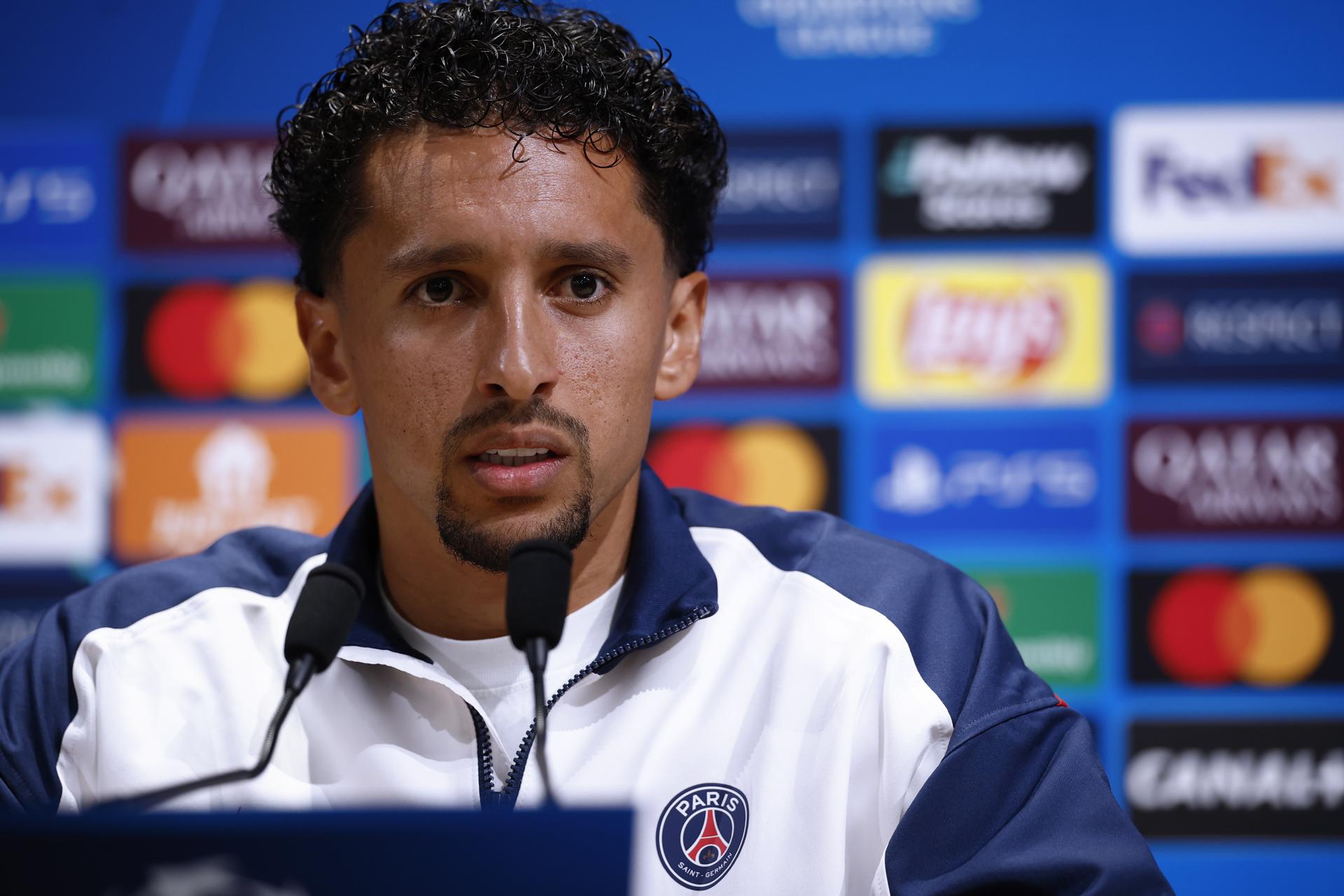 Brasileño Marquinhos, el veterano del equipo con 30 años, orgulloso de un PSG con menos estrellas