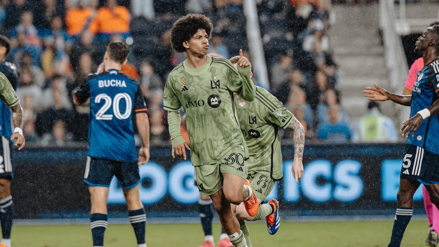 El venezolano David Martínez le da una pequeña esperanza a LAFC en la Leagues Cup