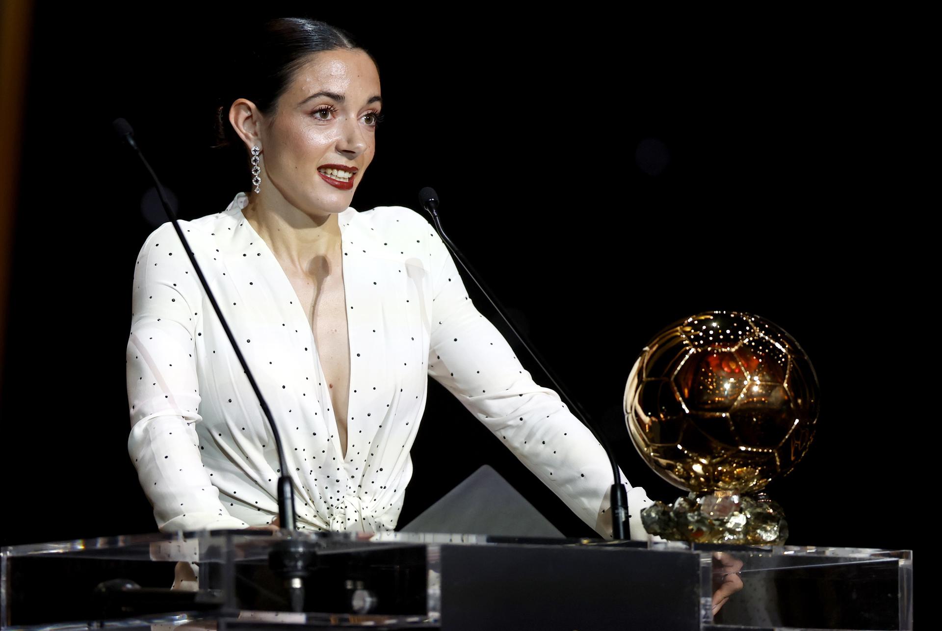 alt Aitana Bonmatí consigue su segundo Balón de Oro consecutivo