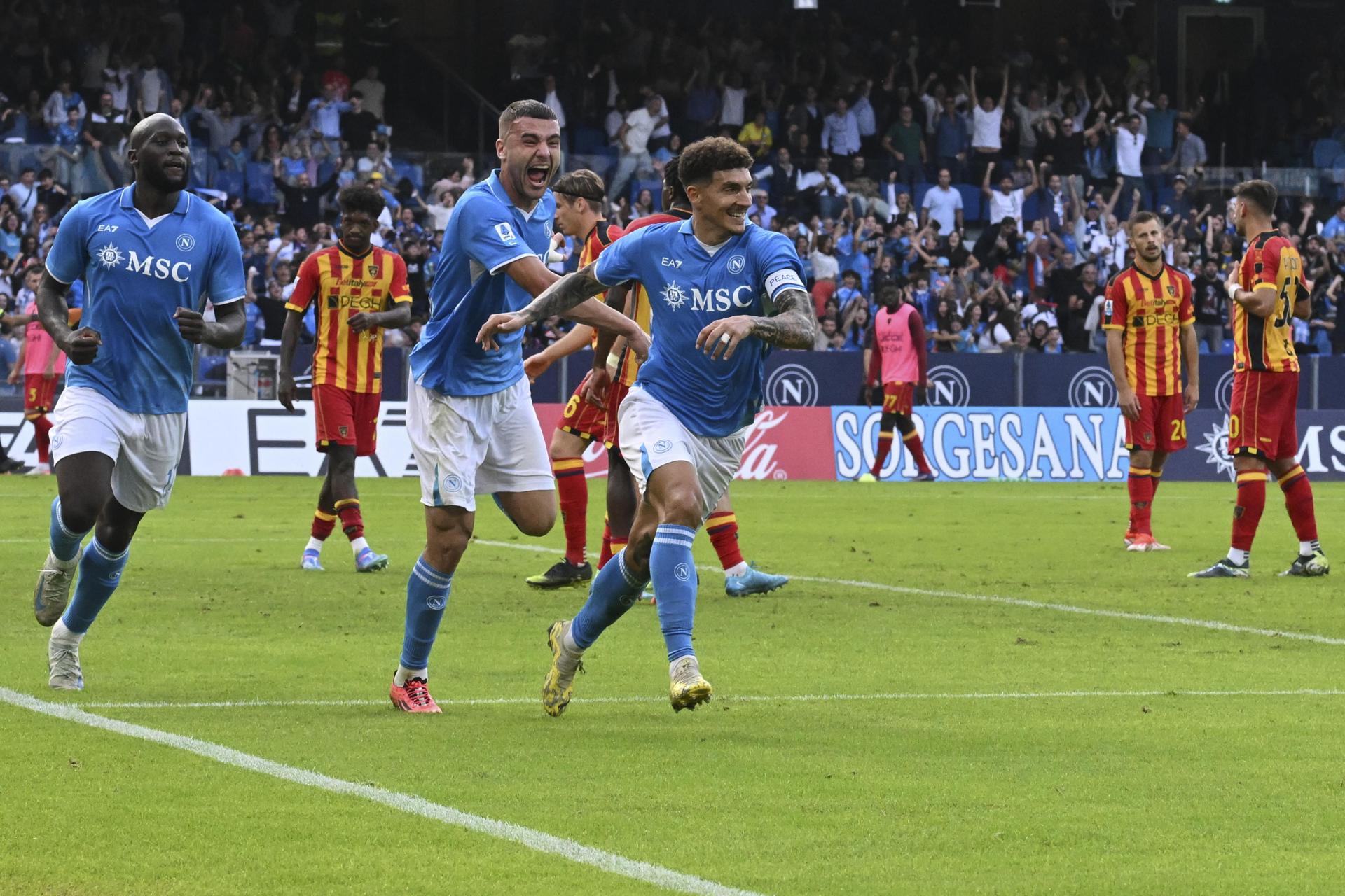 1-0. Tres sudamericanos en el liderato del Nápoles