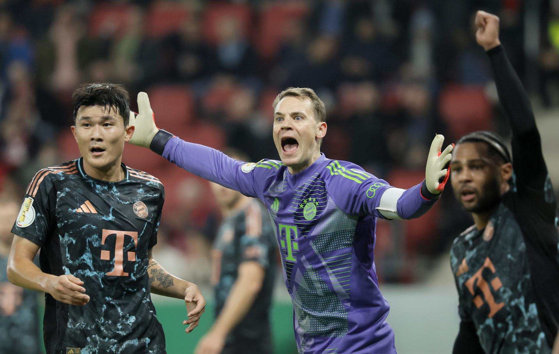 Manuel Neuer, durante el partifdo. EFE/EPA/RONALD WITTEK. 