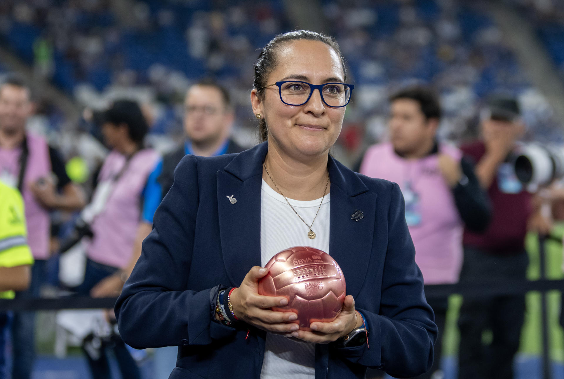 alt La costarricense Valverde dice que al Monterrey no le jugarán igual por ser el campeón