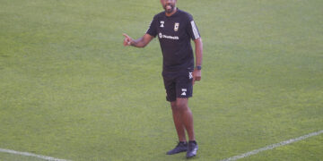 Wilfried Nancy, entrenador del Columbus Crew. EFE/ David Martínez Pelcastre