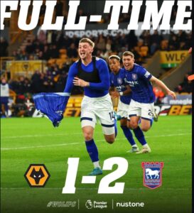 Wolves Ipswich Bueno Inglaterra Uruguay