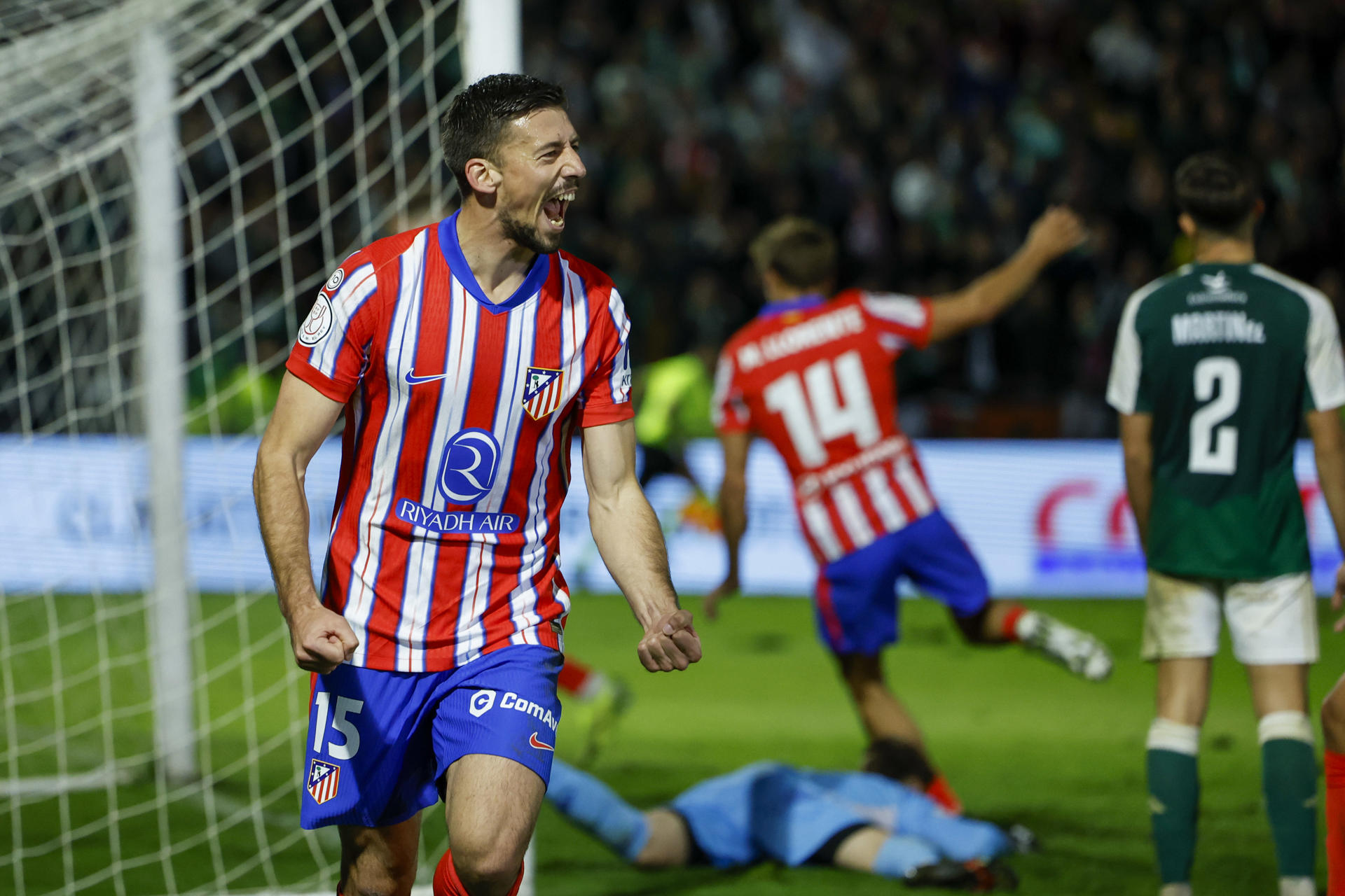 1-3. El Atlético sufre hasta los últimos minutos