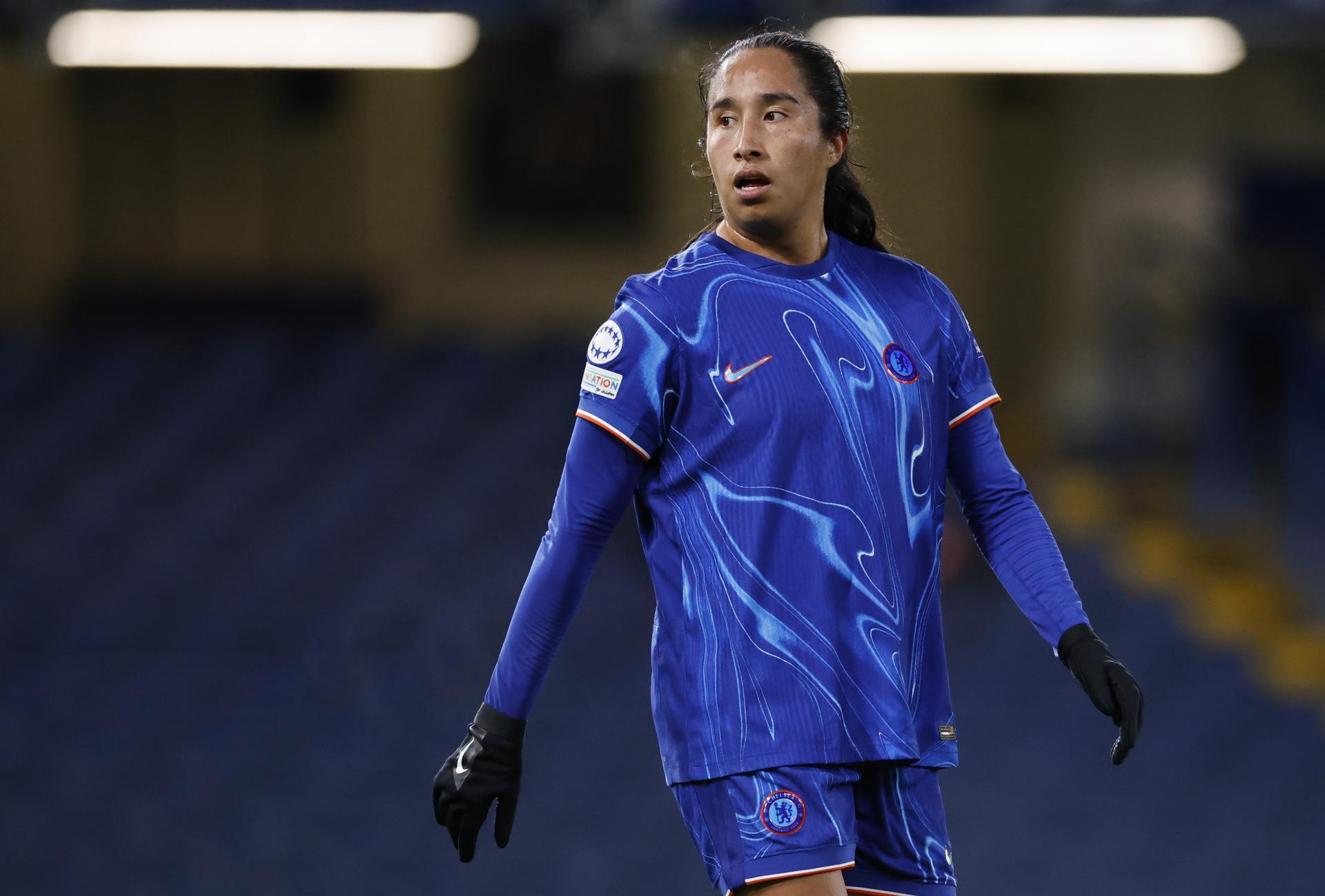 La jugadora del Chelsea, la colombiana Mayra Ramirez. EFE/EPA/TOLGA AKMEN 