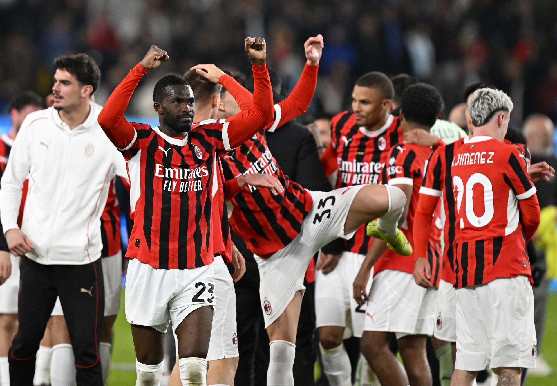 Milan, ‘supercampeón’ de Italia con Gol del estadounidense Pulisic