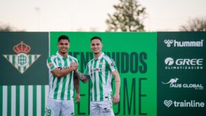 Colombiano y brasileño serán una dupla clave del Betis
