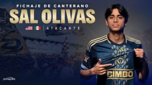 Alt. Mexicano Olivas llega a Philadelphia Union para fortalecer el ataque