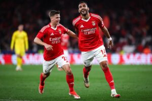 alt El Benfica con el argentino Otamendi a la cabeza, a semifinales tras superar al Braga