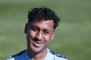 Renato Tapia, internacional peruano del Leganés que regresa a Balaídos, el que fue su estadio durante cuatro temporadas. EFE/ Javier Lizón