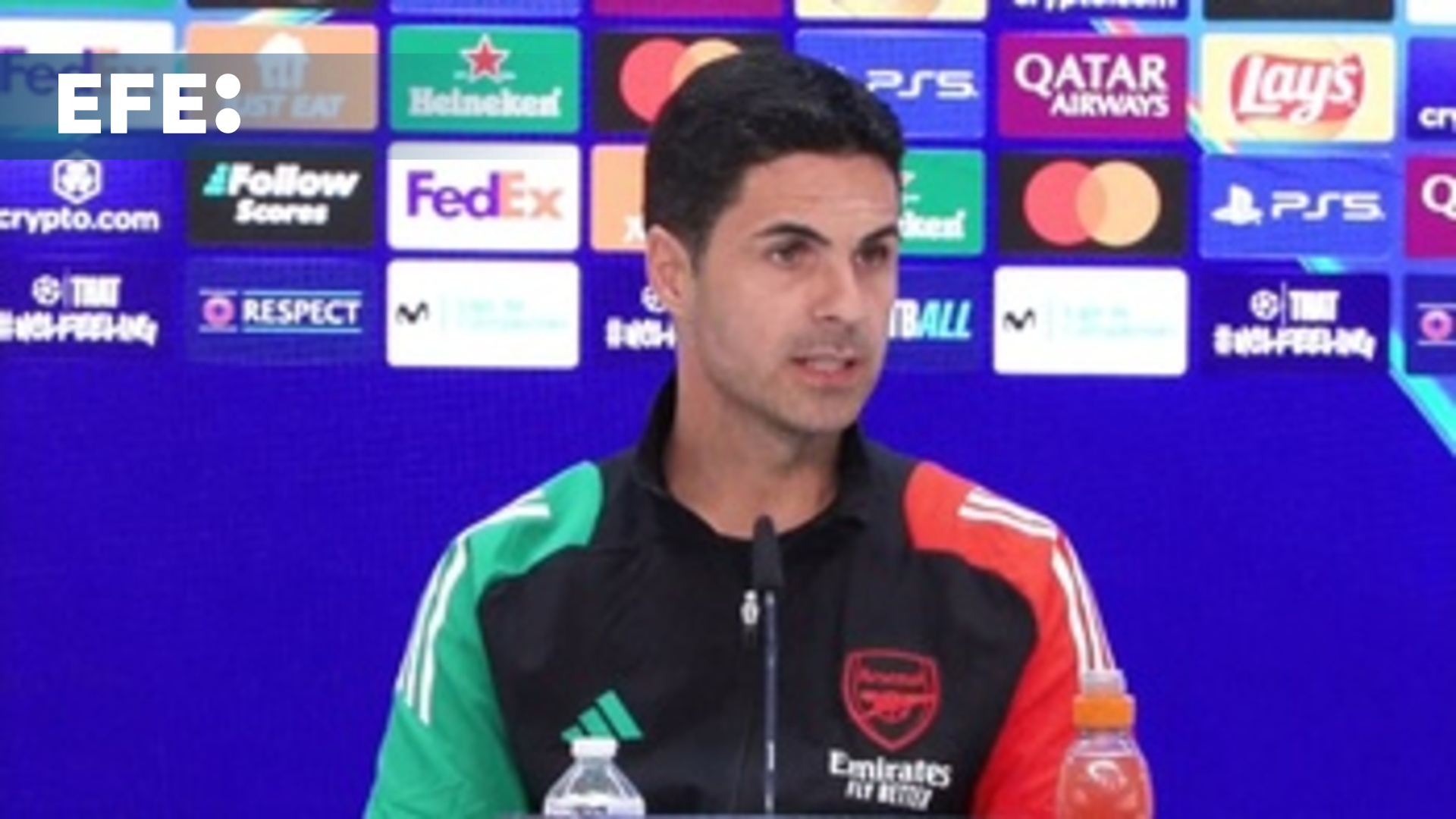 Español Arteta: «Eze nos da una nueva dimensión en ataque»