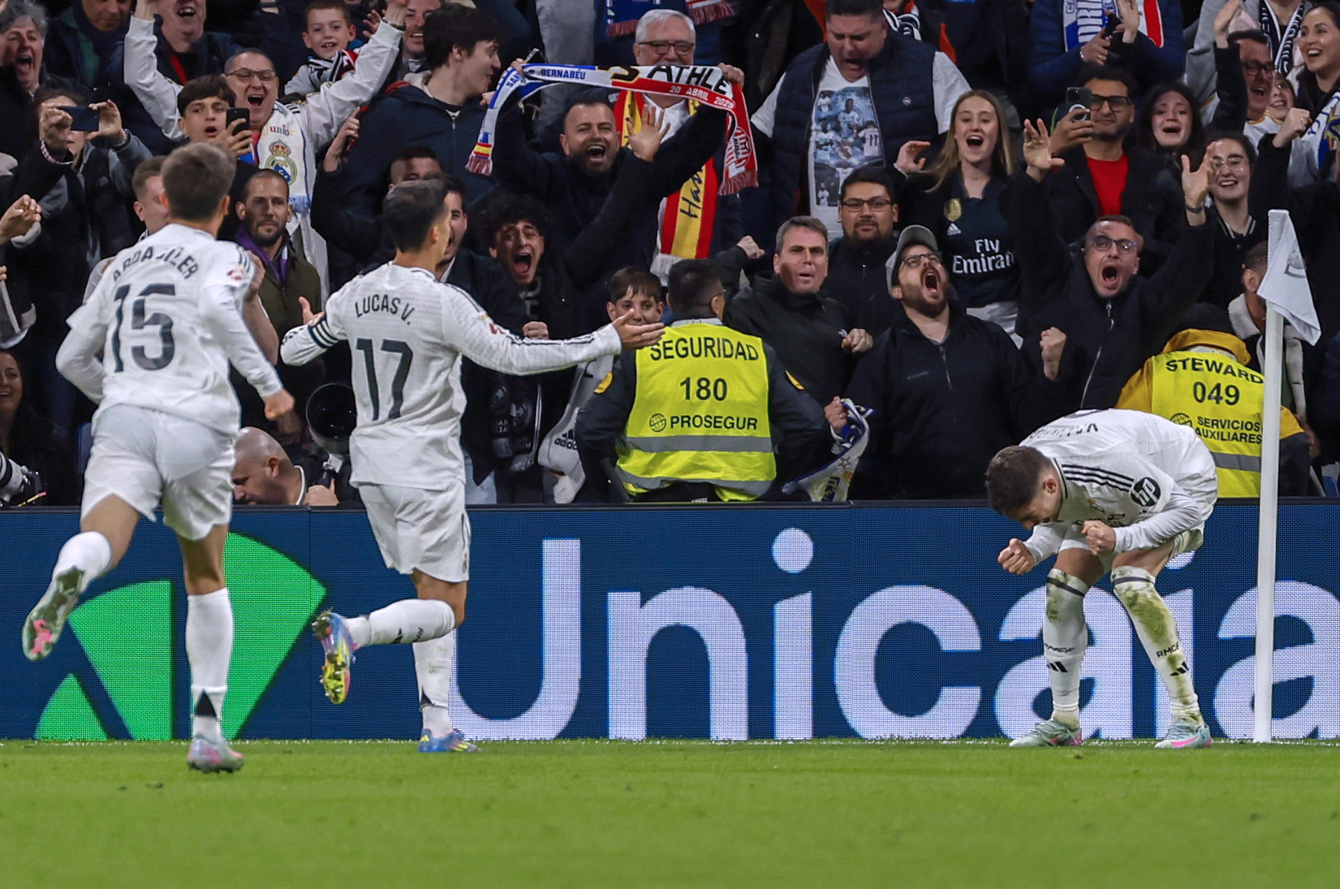 Uruguayo Valverde sostiene una lucha agónica