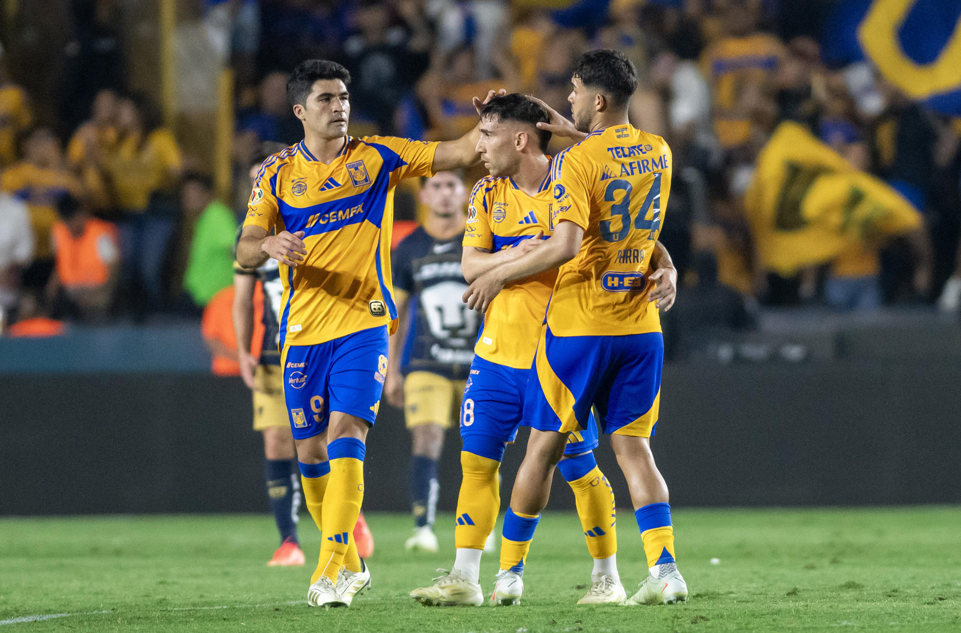 El Tigres del argentino Ángel Correa empata sin goles en su visita al Guadalajara