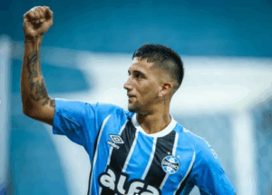 alt Con gol del uruguayo Cristian Olivera, Grêmio se lleva la victoria en el partido frente al Santos