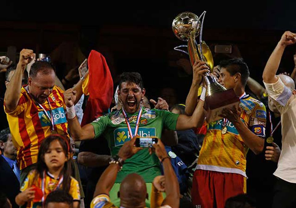 Gol hondureño y figura mexicana, hacen que Herediano consiga su titulo 31