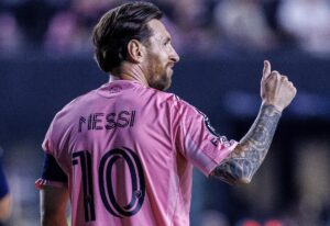 El delantero del Inter de Miami, Lionel Messi. EFE/EPA/CRISTOBAL HERRERA-ULASHKEVICH