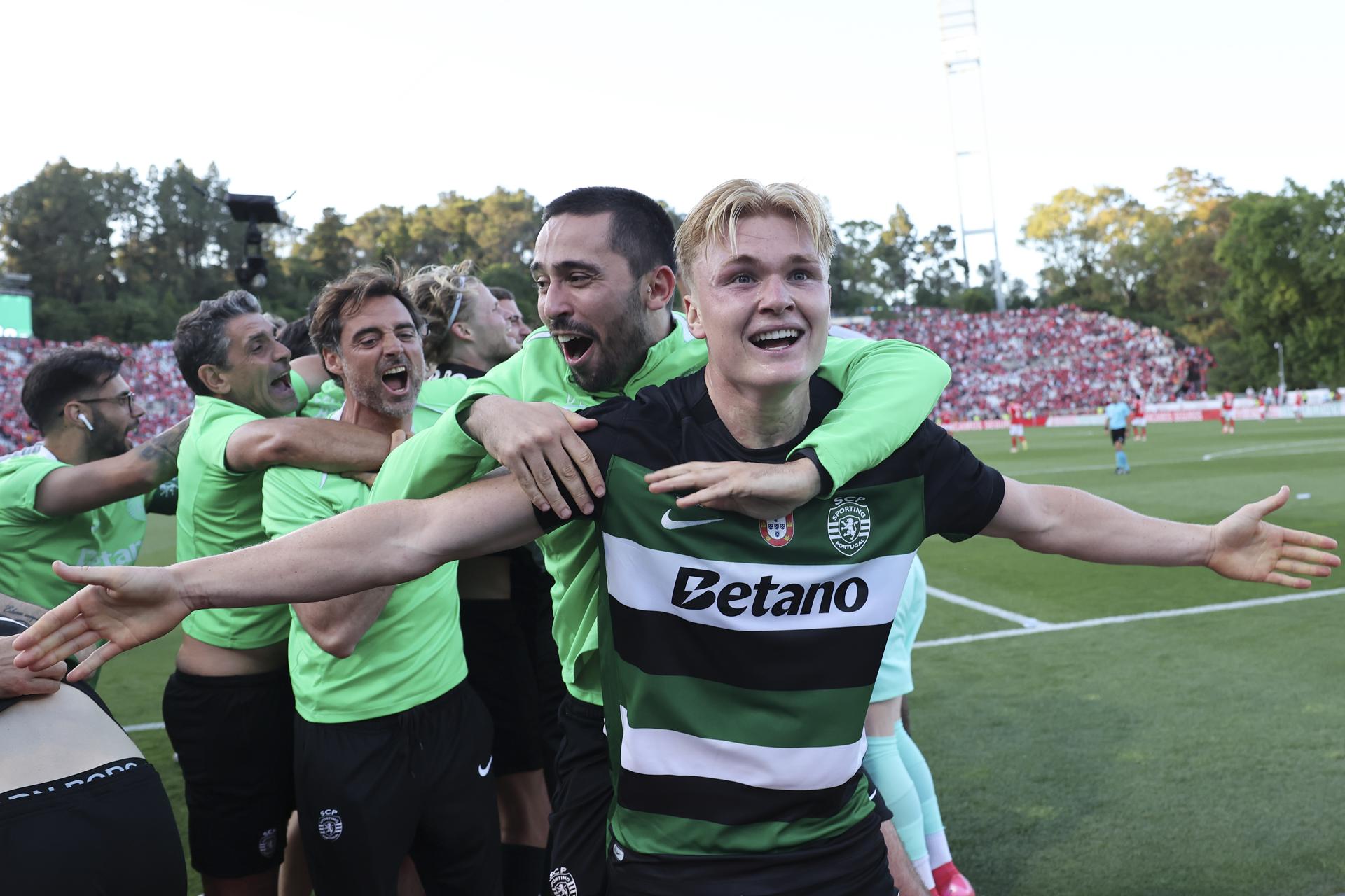 El Sporting del uruguayo Araujo gana la Copa de Portugal
