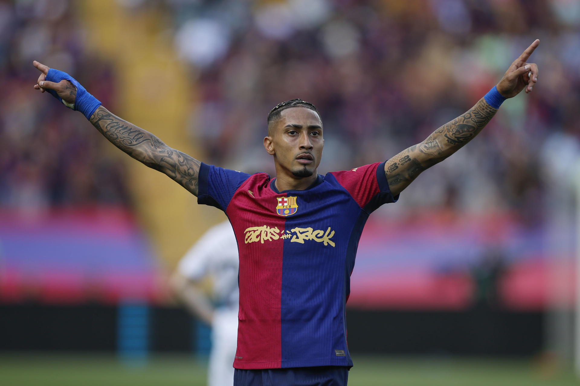 alt Raphinha: "Mi sueño es estar en el Barça hasta el final de mi carrera"