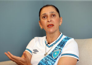 La entrenadora mexicana Karla Maya, en entrevista con EFE en Ciudad de Guatemala. EFE/ Fernando Ruiz