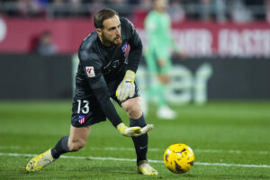 El guardameta esloveno del Atlético de Madrid, Jan Oblak, en foto de archivo de Siu Wu. EFE