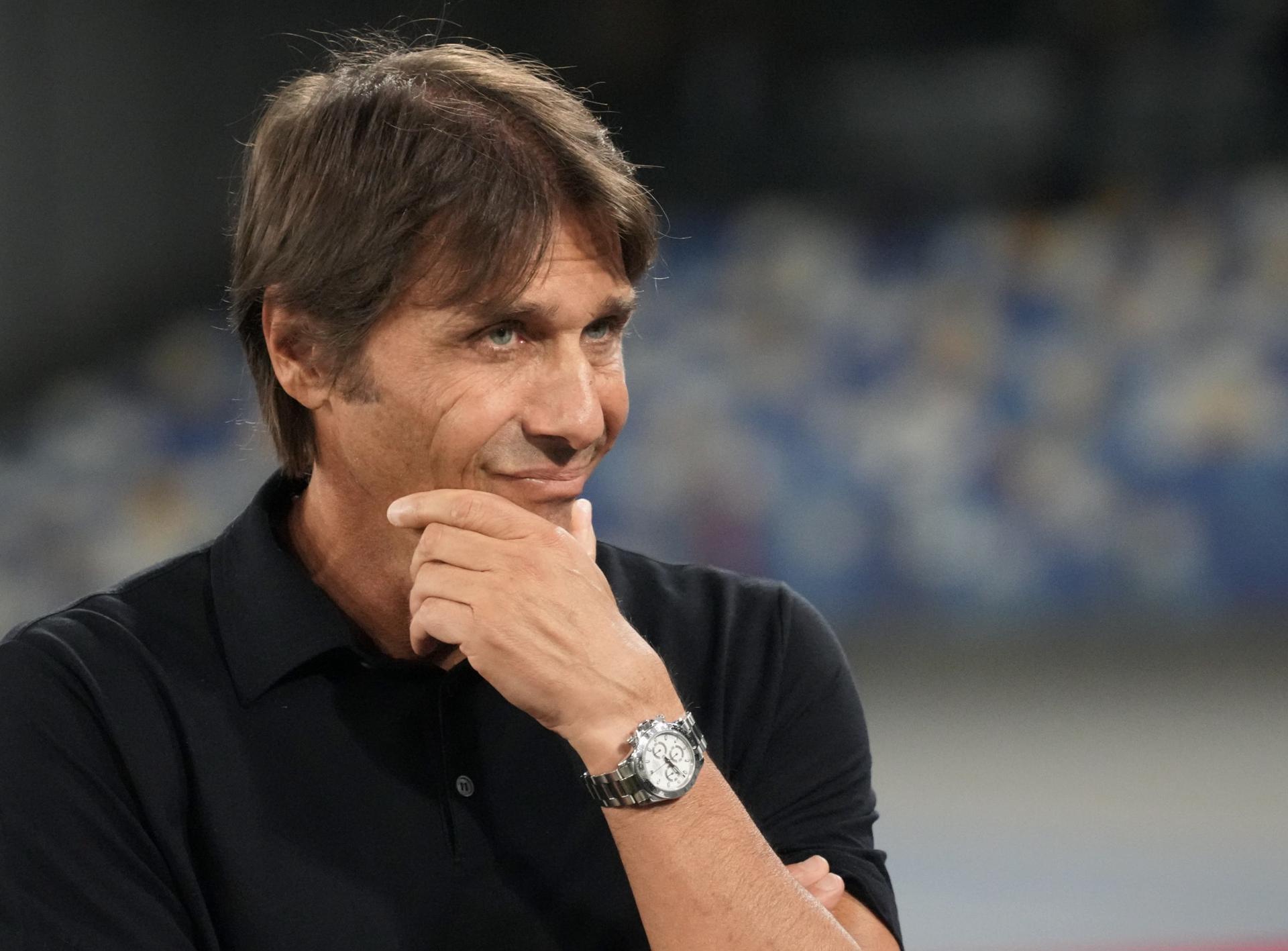 Antonio Conte, entrenador del Nápoles, en una foto de archivo. EFE/EPA/CESARE ABBATE