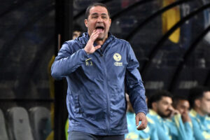 El brasileño André Jardine, entrenador del América mexicano. EFE/ David Becker