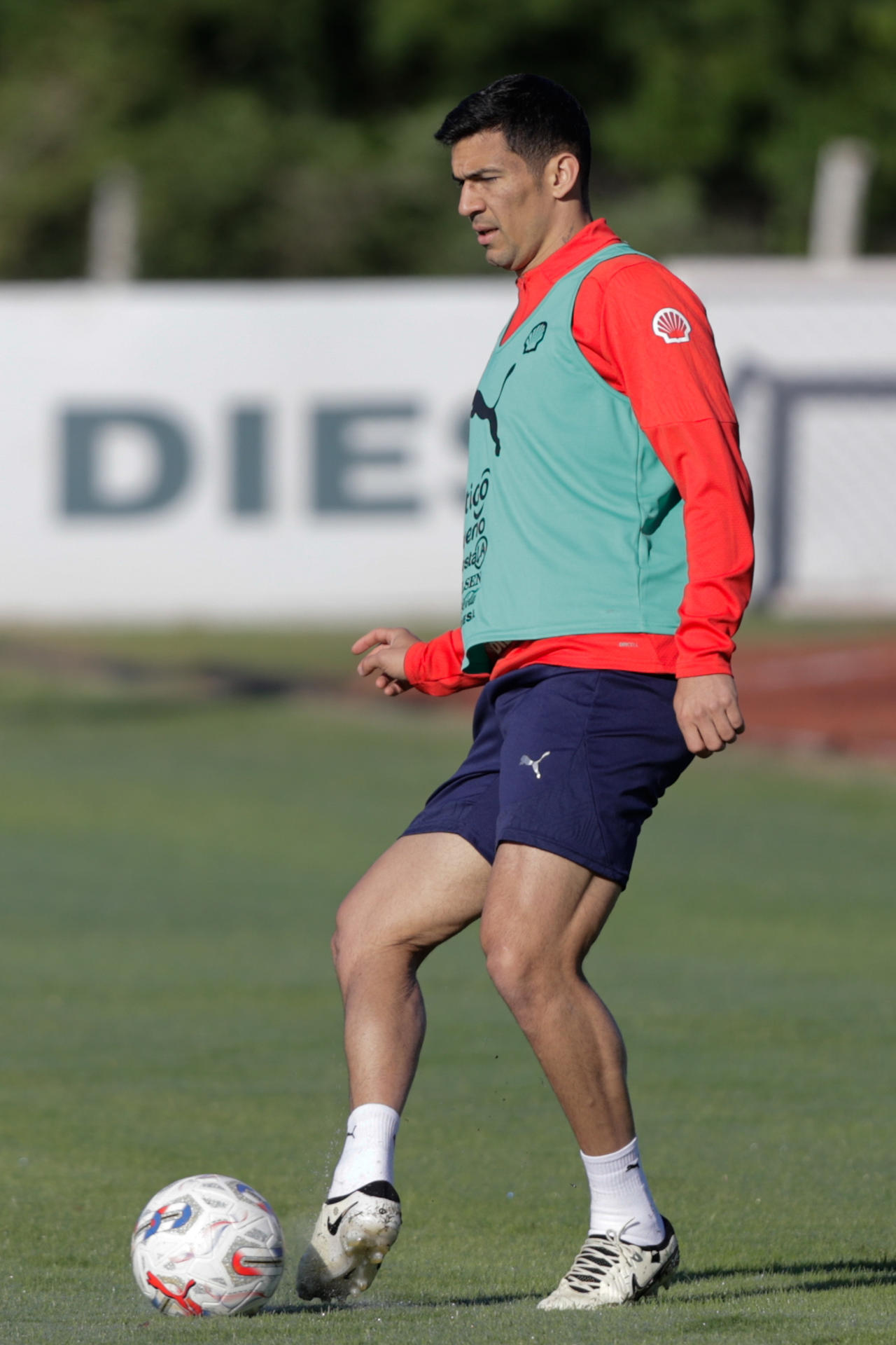 Fabián Balbuena, defensa del Dinamo Moscú y jugador de la selección paraguaya. EFE/ Juan Pablo Pino