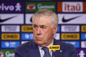 alt Ancelotti incluye a Casemiro y Vinícius en su primera lista y deja fuera a Neymar