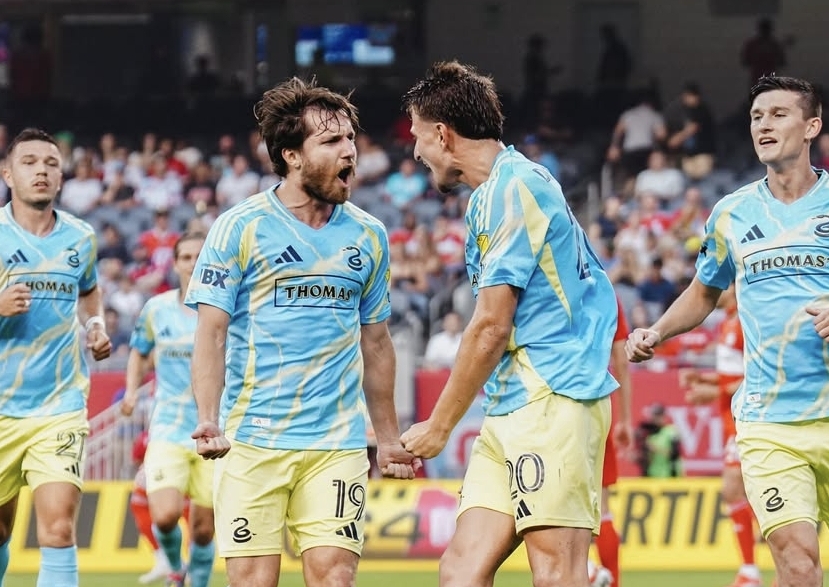 Uruguayo Damiani consolida gran momento y récord de Philadelphia en la MLS