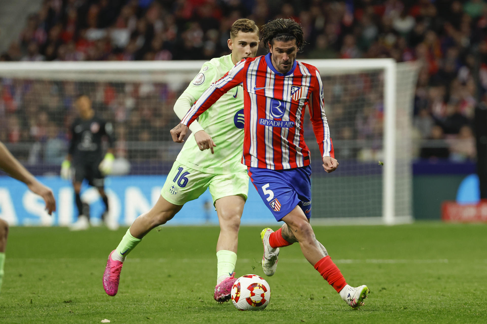 El Atlético-Botafogo, y sus apercibidos latinos