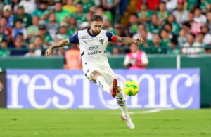 Sergio Ramos, jugador del Monterrey. EFE/ Luis Ramírez