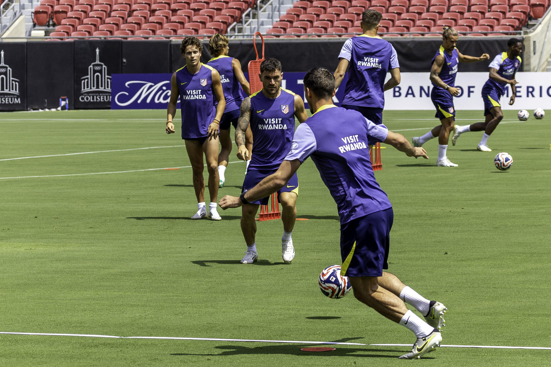 El Atlético y el argentino Simeone inicia su sueño mundialista