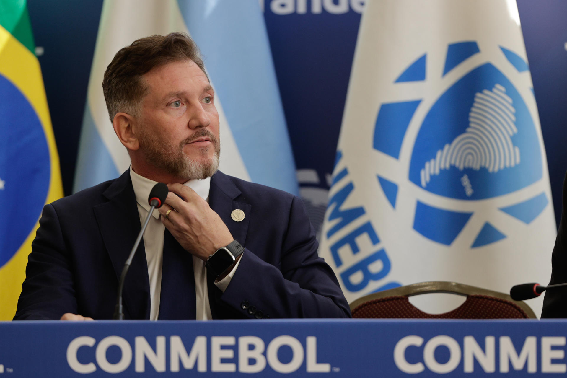 El paraguayo Alejandro Domínguez, reelegido presidente de la Conmebol para el periodo 2026-2030