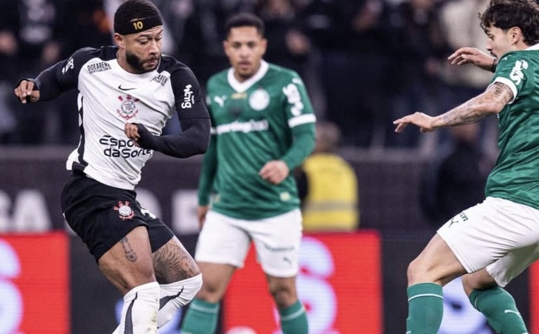 Con 11 latinos en cancha, Corinthians se llevó mínima ventaja en el derby ante Palmeiras