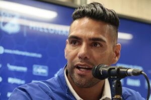 Fotografía de archivo del jugador colombiano Radamel Falcao García. EFE/ Carlos Ortega