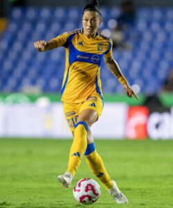 Imagen de archivo de  la española Jennifer Hermoso de Tigres. EFE/ Miguel Sierra