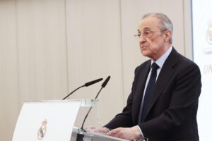 El presidente del Real Madrid CF, Florentino Pérez, en una imagen de archivo. EFE/ J.P. Gandul