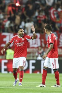 alt El Benfica con el colombiano Rios, se impone ante Gil Vicente