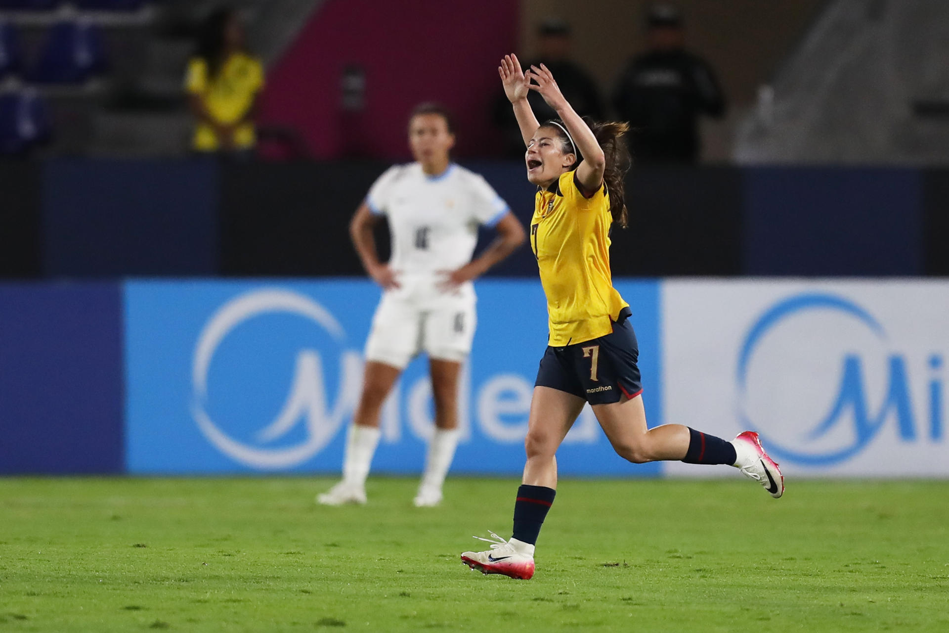 Vibrante empate entre Ecuador y Uruguay en el arranque de la Copa América Femenina