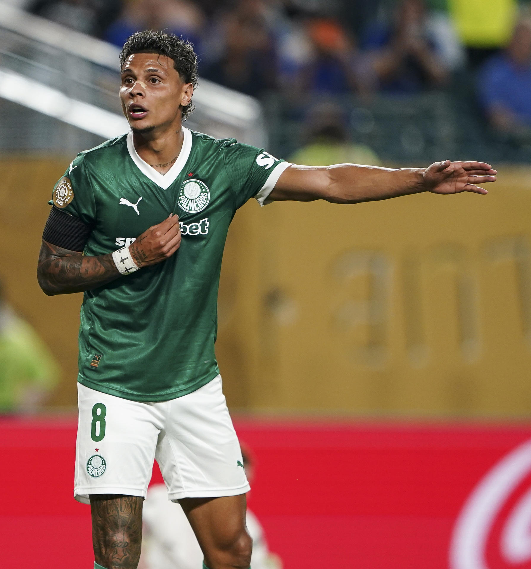 El colombiano Richard Ríos se despide de Palmeiras