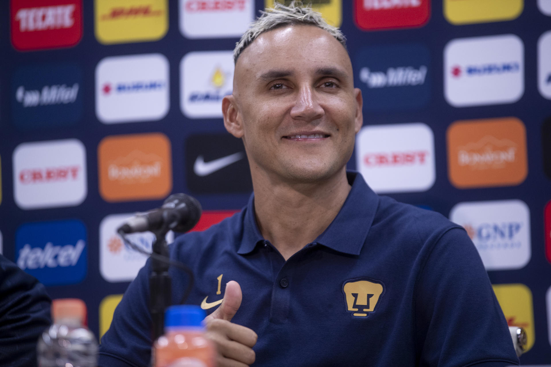 Los Pumas registran al tico Keylor Navas, que puede debutar este viernes ante el Querétaro