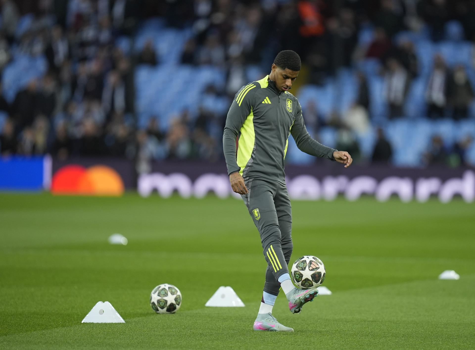 El ingles Marcus Rashford ya está en Barcelona